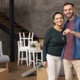 Poupar para a entrada da casa