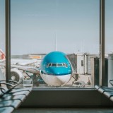 avião em aeroporto