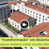 A transformação de uma antiga fábrica de massas em escola