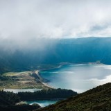 Portugal lakes in autumn