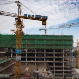 Prédios em construção