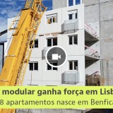 Construção modular em Lisboa