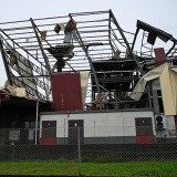 Empresas destruídas pela tempestade