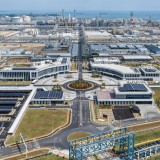 Complexo industrial na China