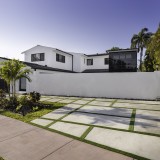 jardim com muro