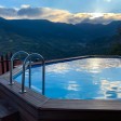 Piscina de madeira pré-fabricada