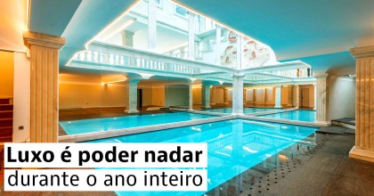 casa com piscina interior