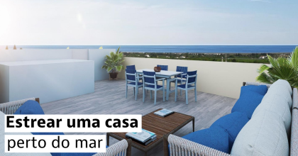 Estrear uma casa perto do mar