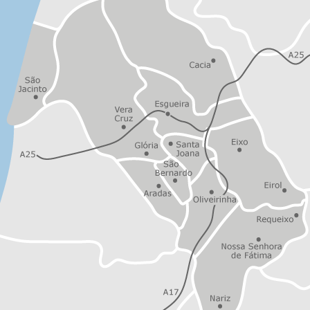 Mapa interactivo de zonas de interés para seleccionar la región donde quieres buscar