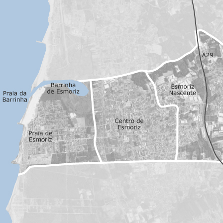 Mapa interactivo de zonas de interés para seleccionar la región donde quieres buscar