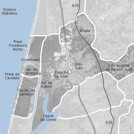 Mapa interactivo de zonas de interés para seleccionar la región donde quieres buscar