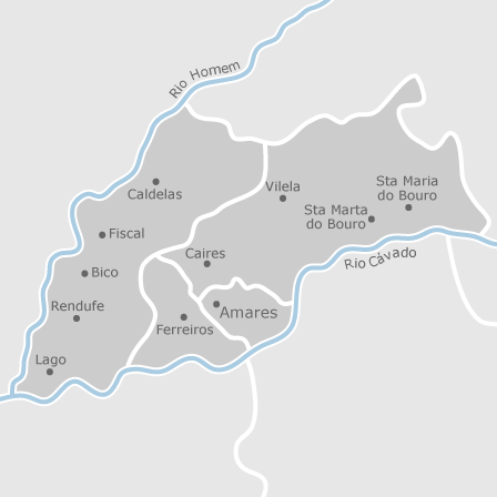 Mapa interativo de zonas de interesse para selecionares a região onde queres pesquisar