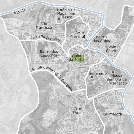 Mapa interactivo de zonas de interés para seleccionar la región donde quieres buscar