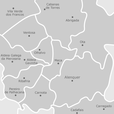 Mapa interactivo de zonas de interés para seleccionar la región donde quieres buscar