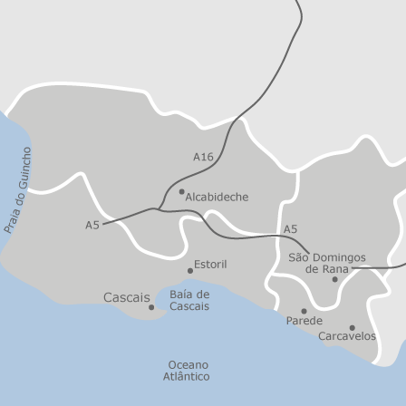 Mapa interactivo de zonas de interés para seleccionar la región donde quieres buscar