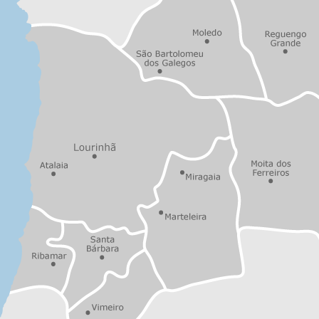 Mapa interactivo de zonas de interés para seleccionar la región donde quieres buscar
