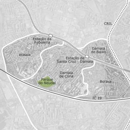 Mapa interactivo de zonas de interés para seleccionar la región donde quieres buscar