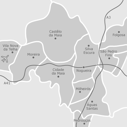 Carte interactive des zones d'intérêt pour sélectionner la région dans laquelle vous souhaitez effectuer une recherche