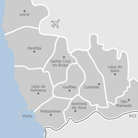 Carte interactive des zones d'intérêt pour sélectionner la région dans laquelle vous souhaitez effectuer une recherche