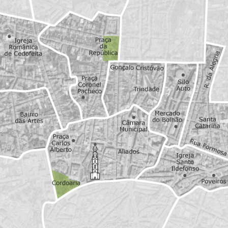 Carte interactive des zones d'intérêt pour sélectionner la région dans laquelle vous souhaitez effectuer une recherche