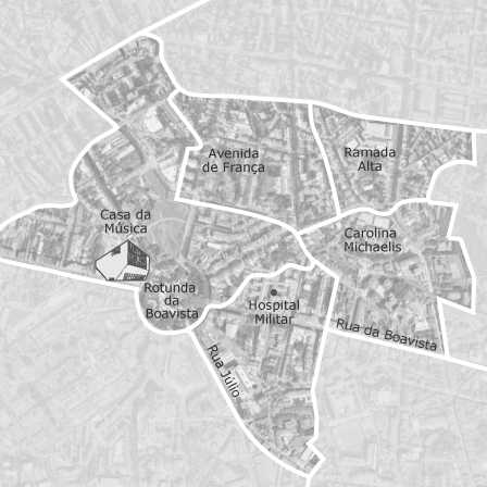 Carte interactive des zones d'intérêt pour sélectionner la région dans laquelle vous souhaitez effectuer une recherche
