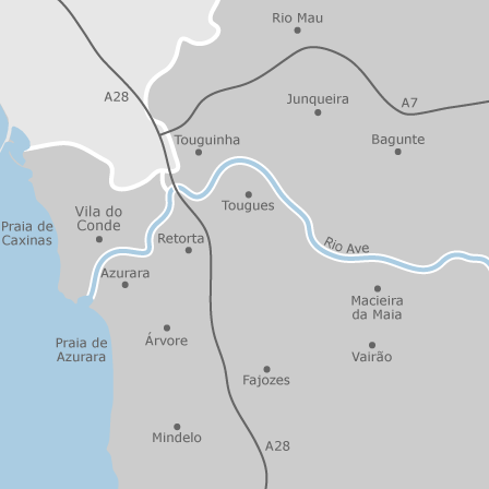 Carte interactive des zones d'intérêt pour sélectionner la région dans laquelle vous souhaitez effectuer une recherche