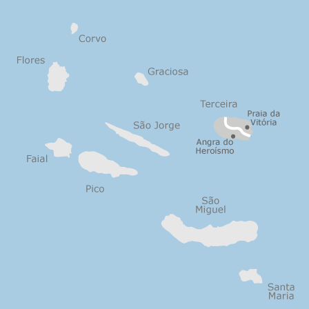 Mapa interativo de zonas de interesse para selecionares a região onde queres pesquisar